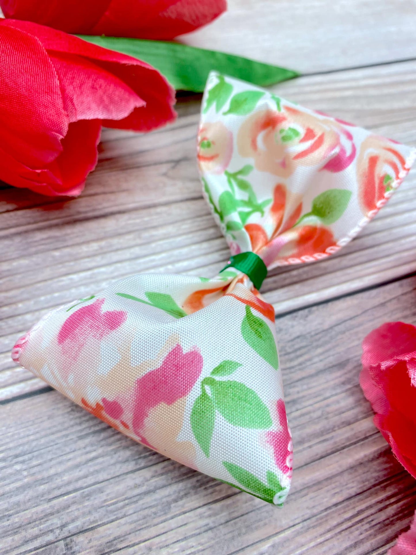 Watercolor Peach Bouquet