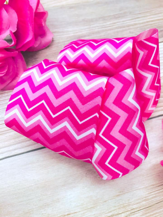 Hot Pink Chevrons