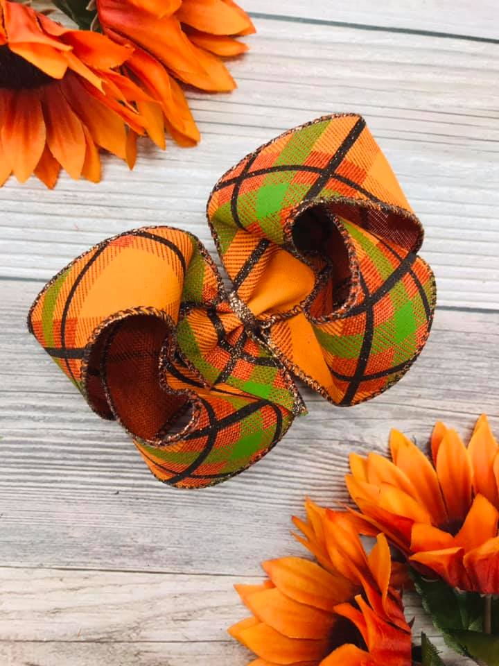Pumpkin Patch Plaid