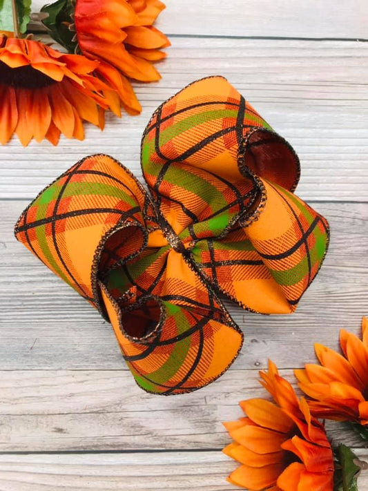 Pumpkin Patch Plaid