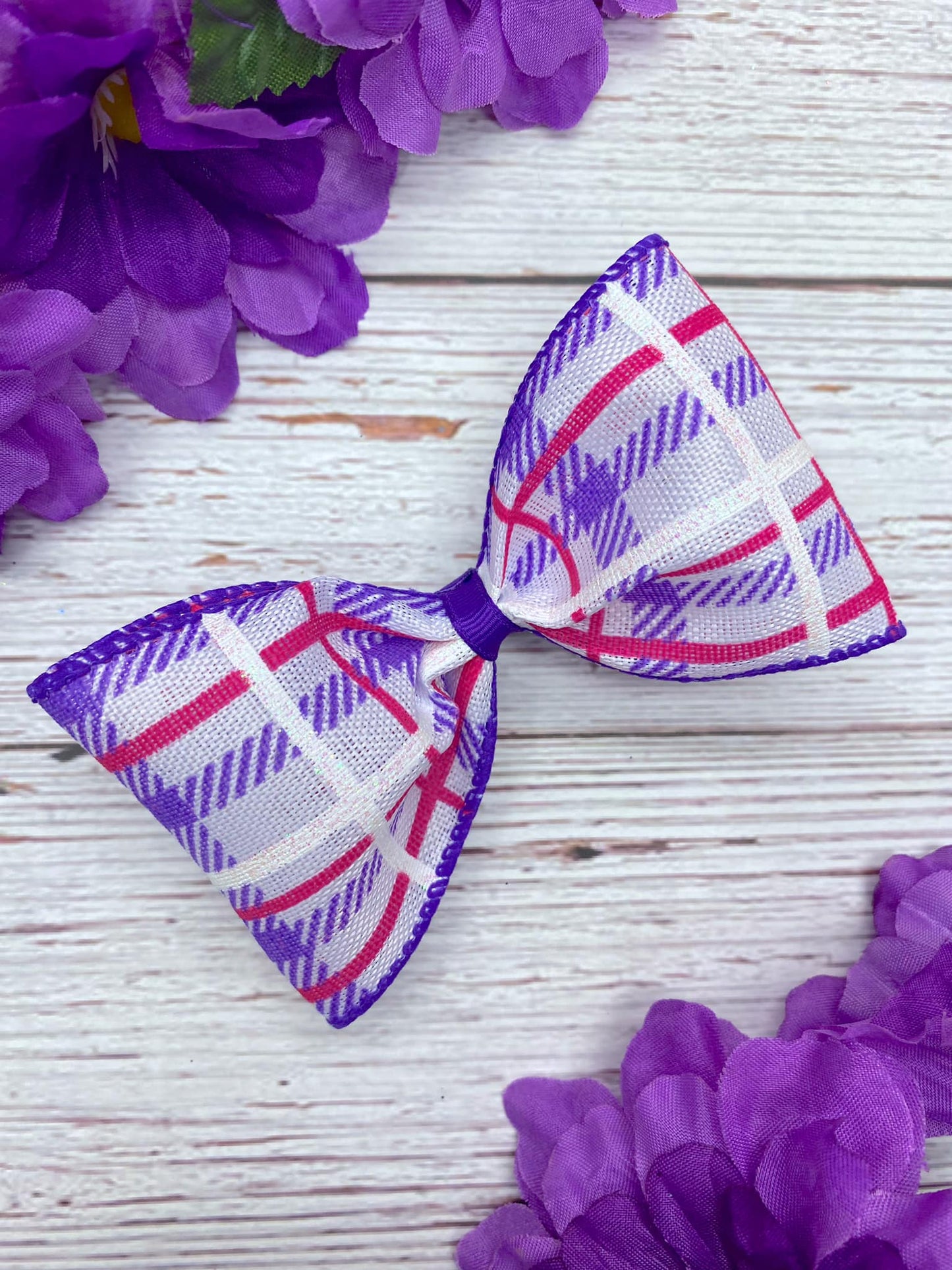Purple Expressions Plaid