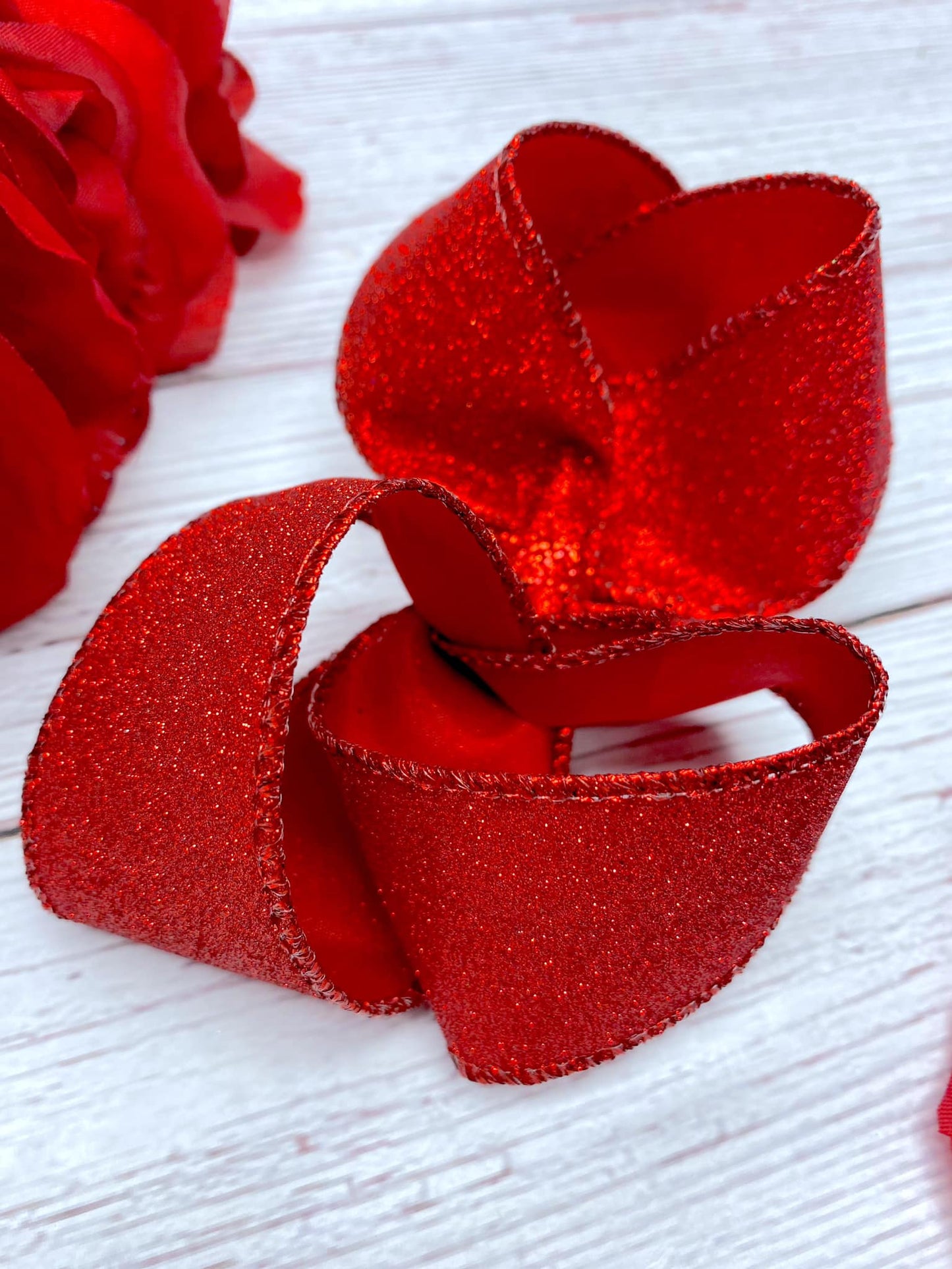 Scarlet Smooth Glitter