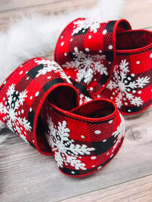 Red Buffalo Snowflakes