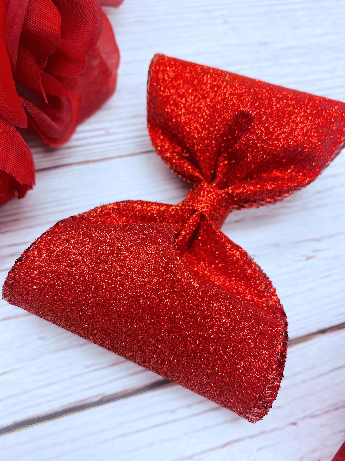Scarlet Smooth Glitter