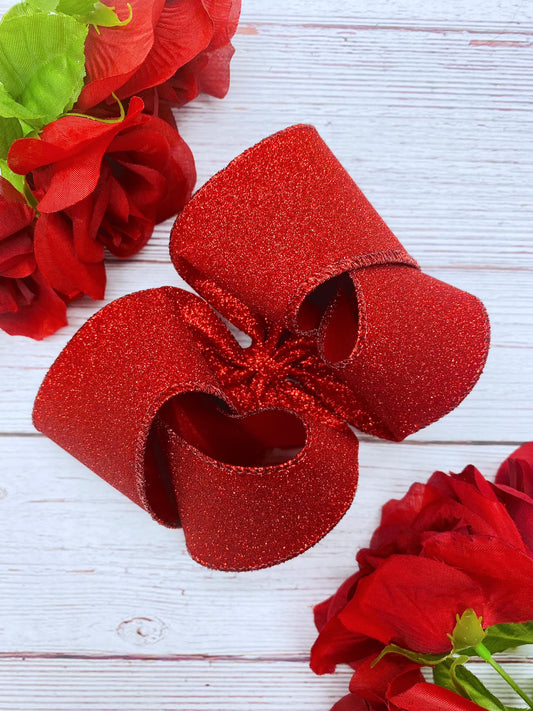Scarlet Smooth Glitter