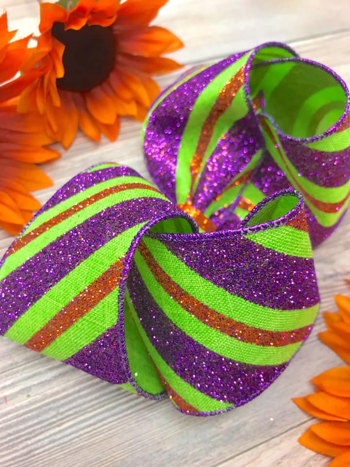 Slice of Glitter (lime)