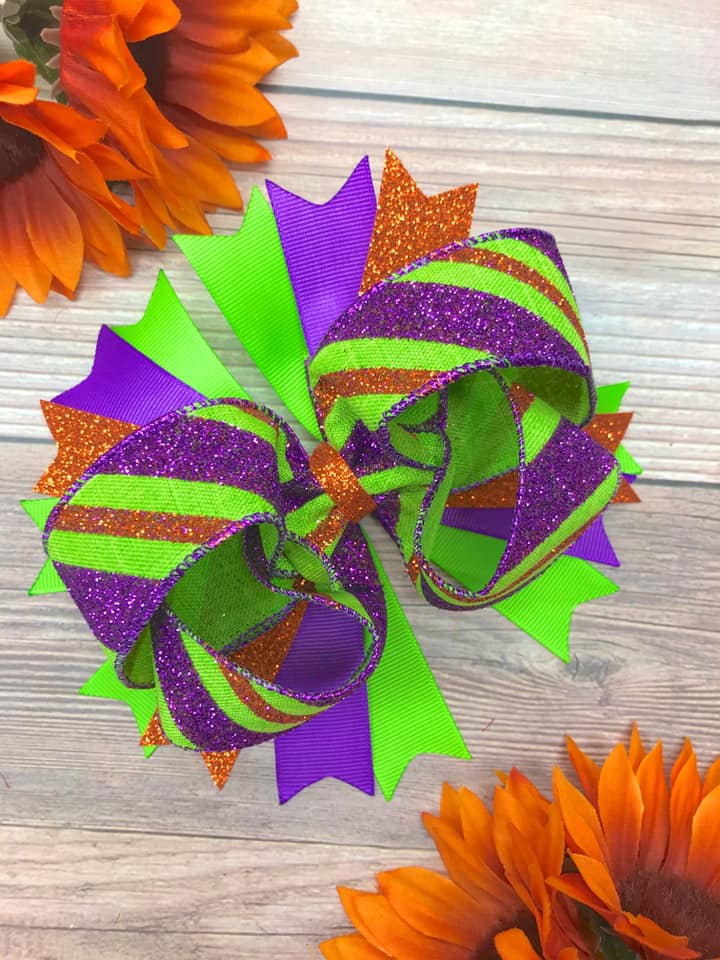 Slice of Glitter (lime)