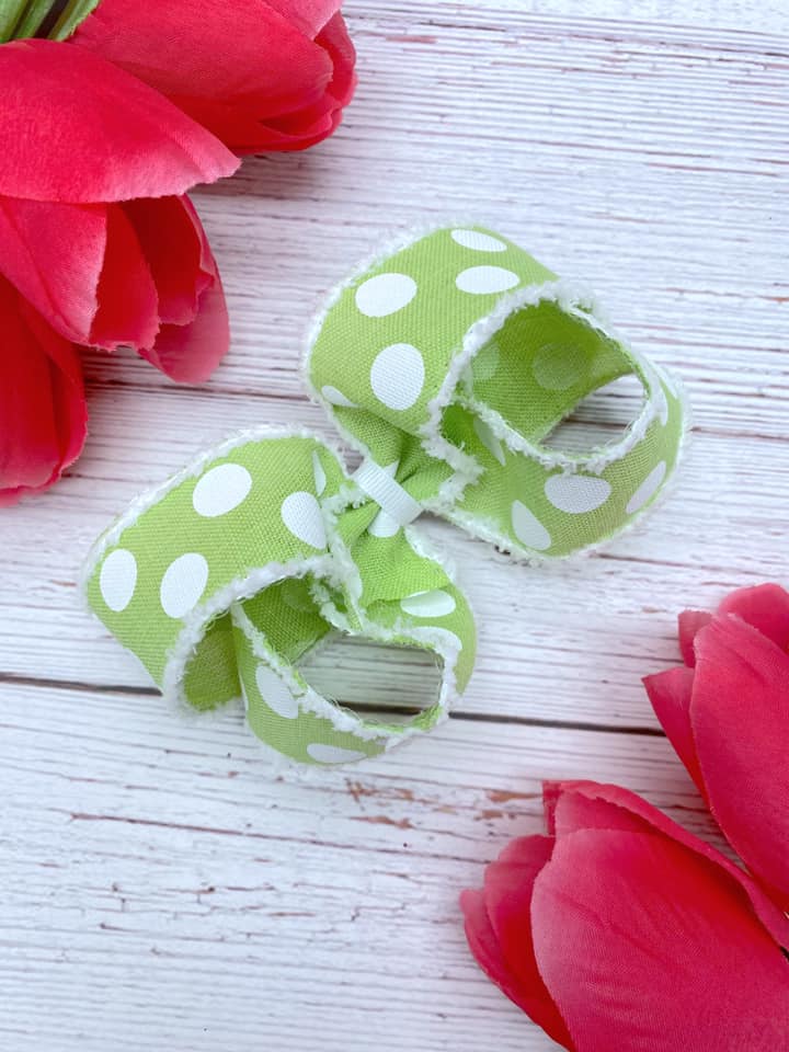 Spring Breeze Big Polka Dots