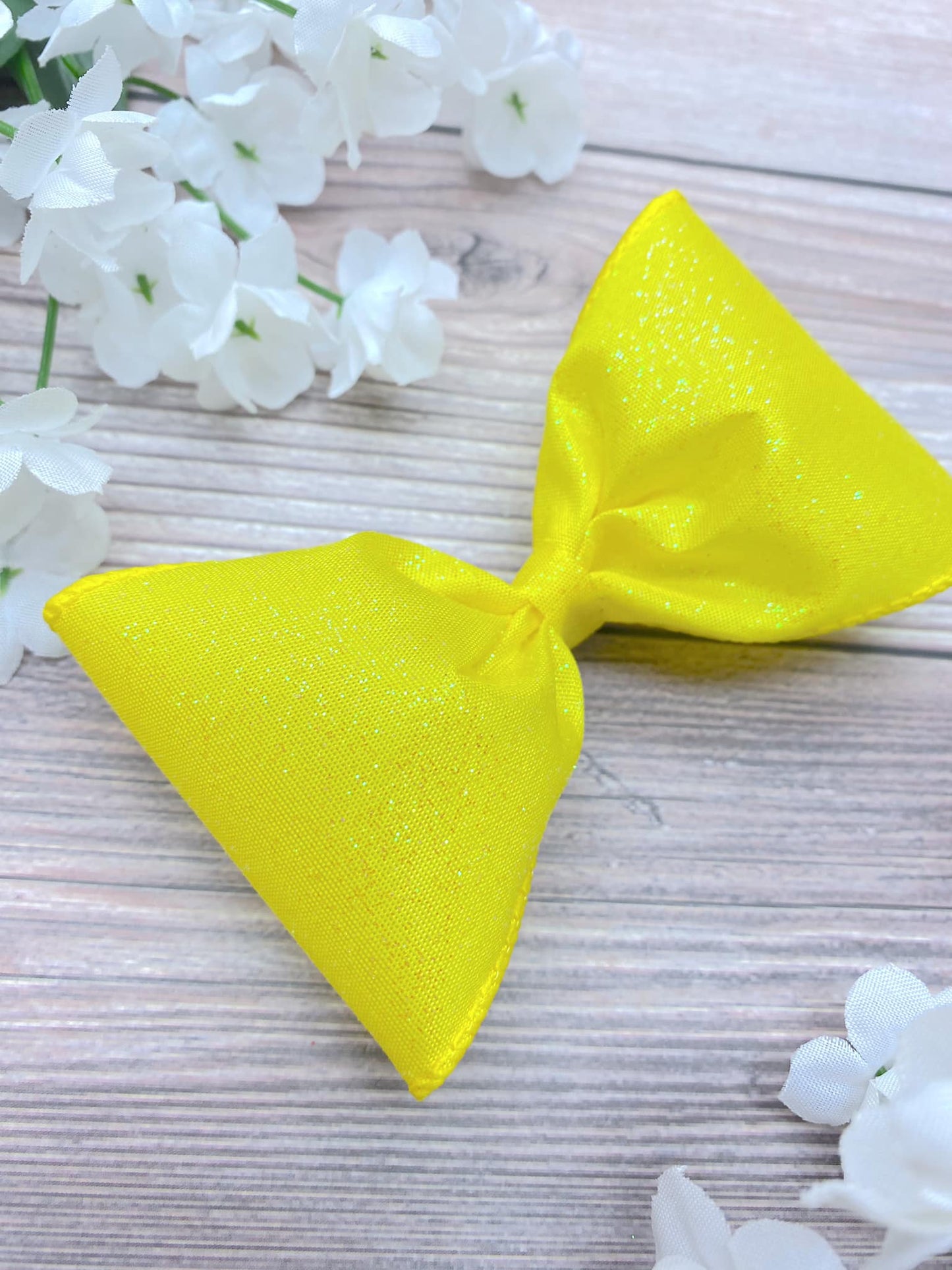 Yellow Misted Glitter