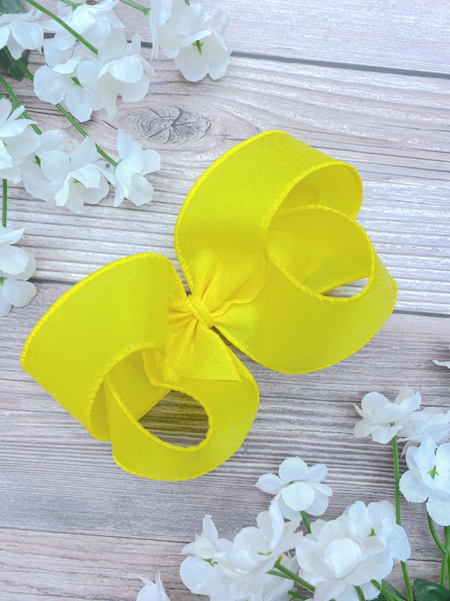Yellow Misted Glitter