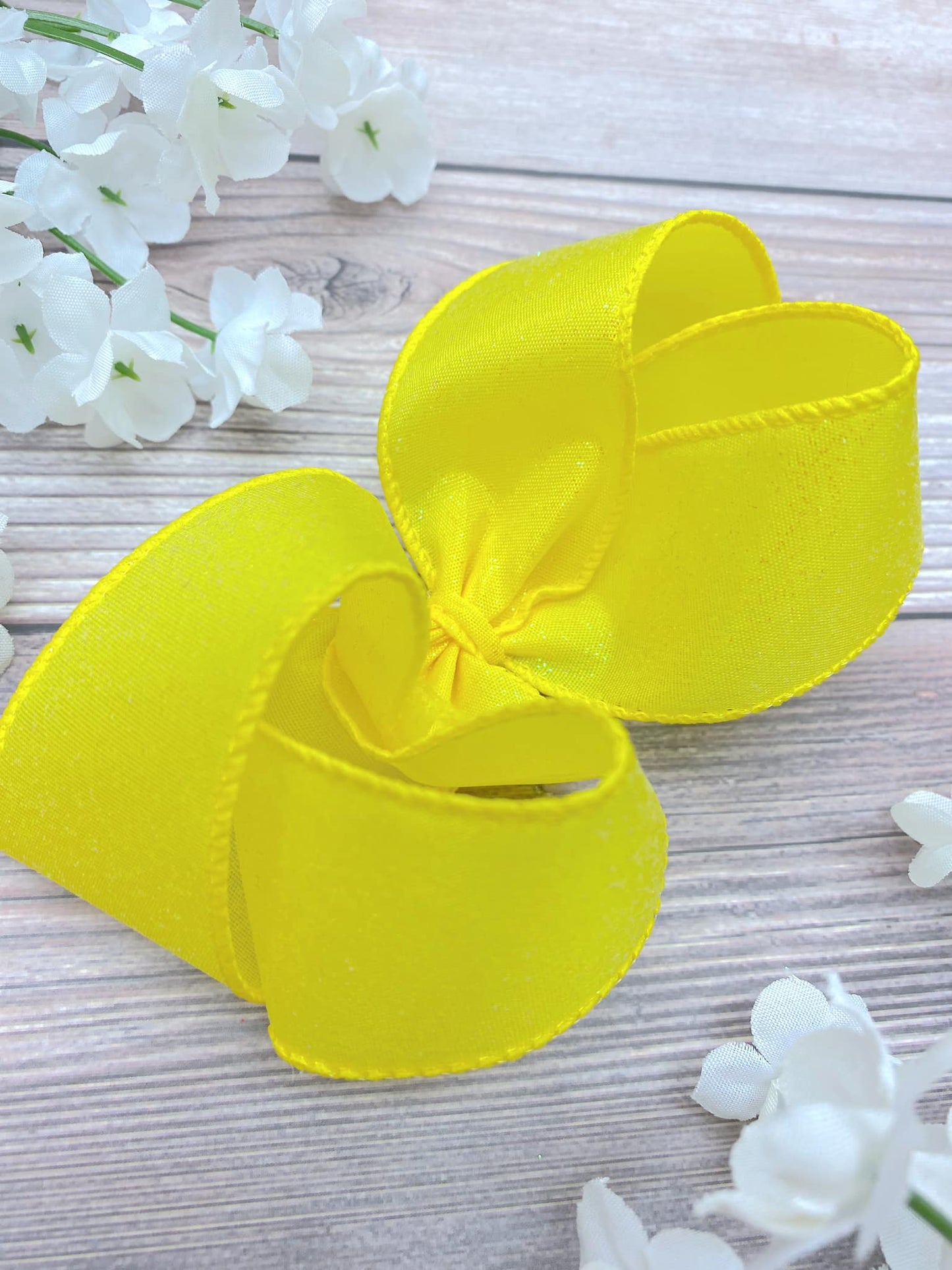 Yellow Misted Glitter