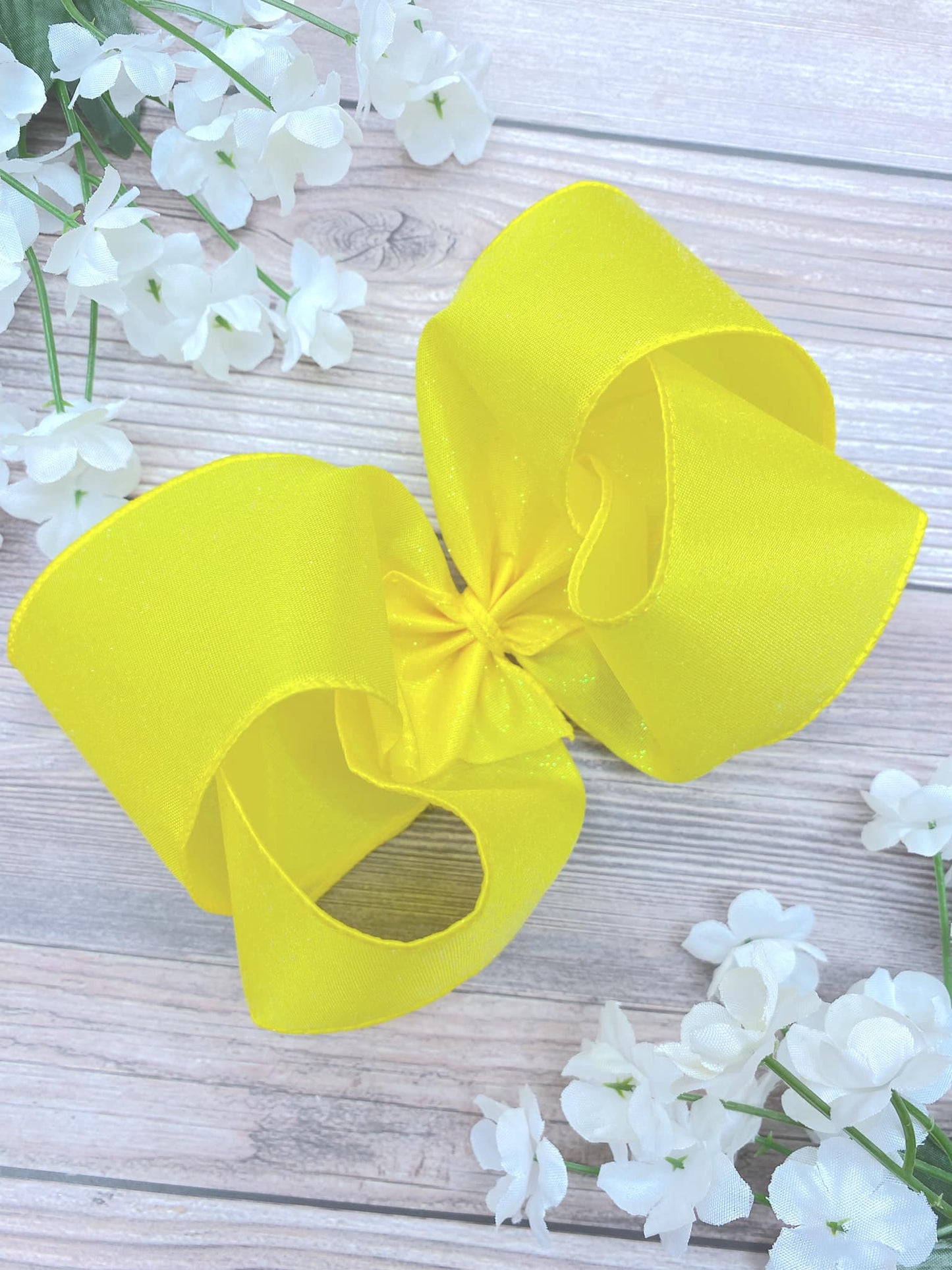 Yellow Misted Glitter
