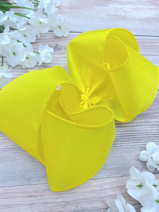 Yellow Misted Glitter