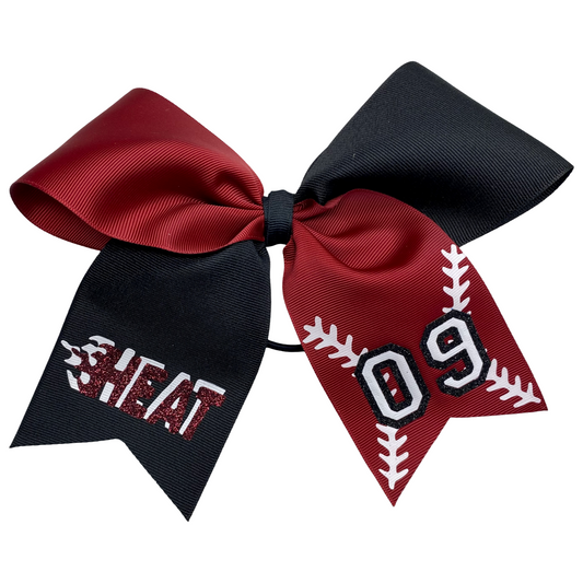 Baseball Cheer Bow (sample)