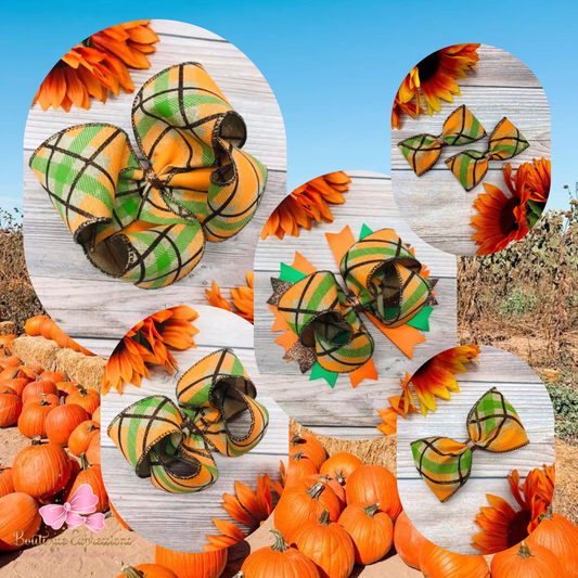 Light Pumpkin Patch Plaid