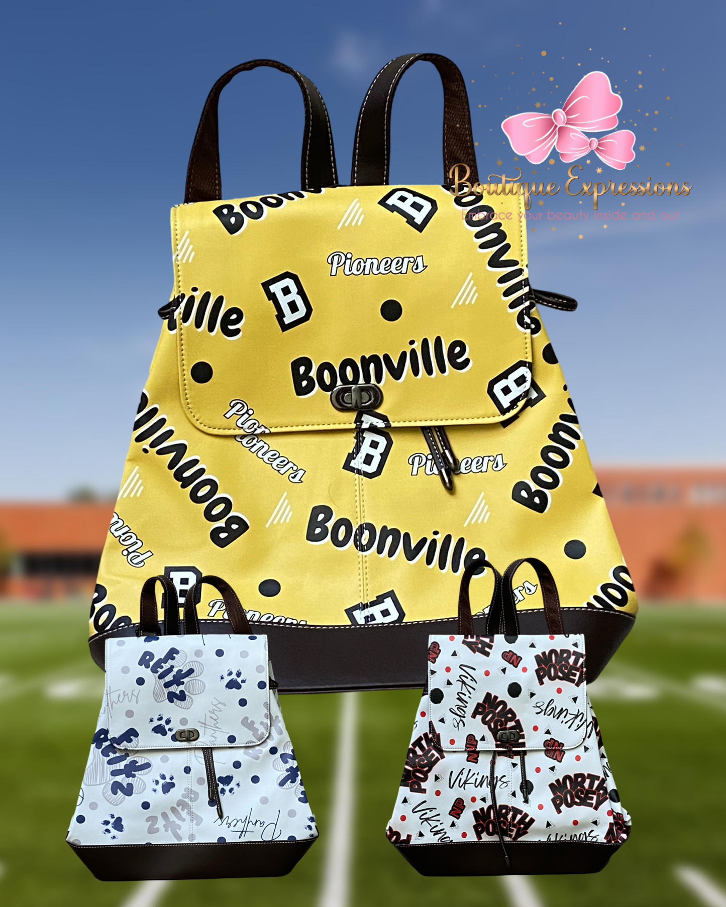 School Spirit Bucket Bags (discontinued)