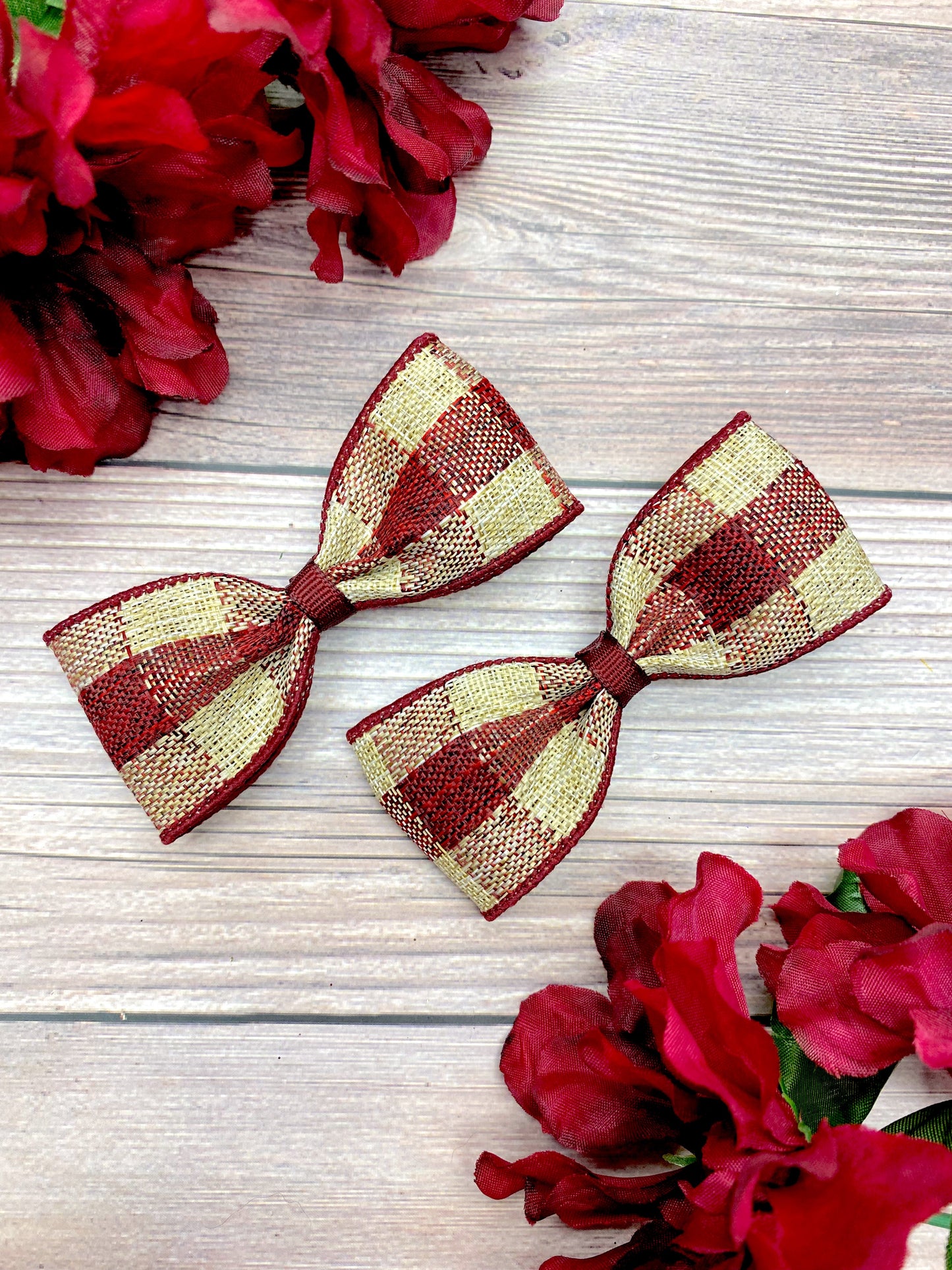 Baked Cranberry Plaid