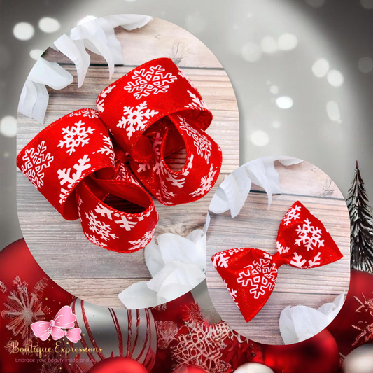 Cherry Snowflakes