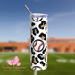 Cheetah Baseball 30oz Skinny Tumbler