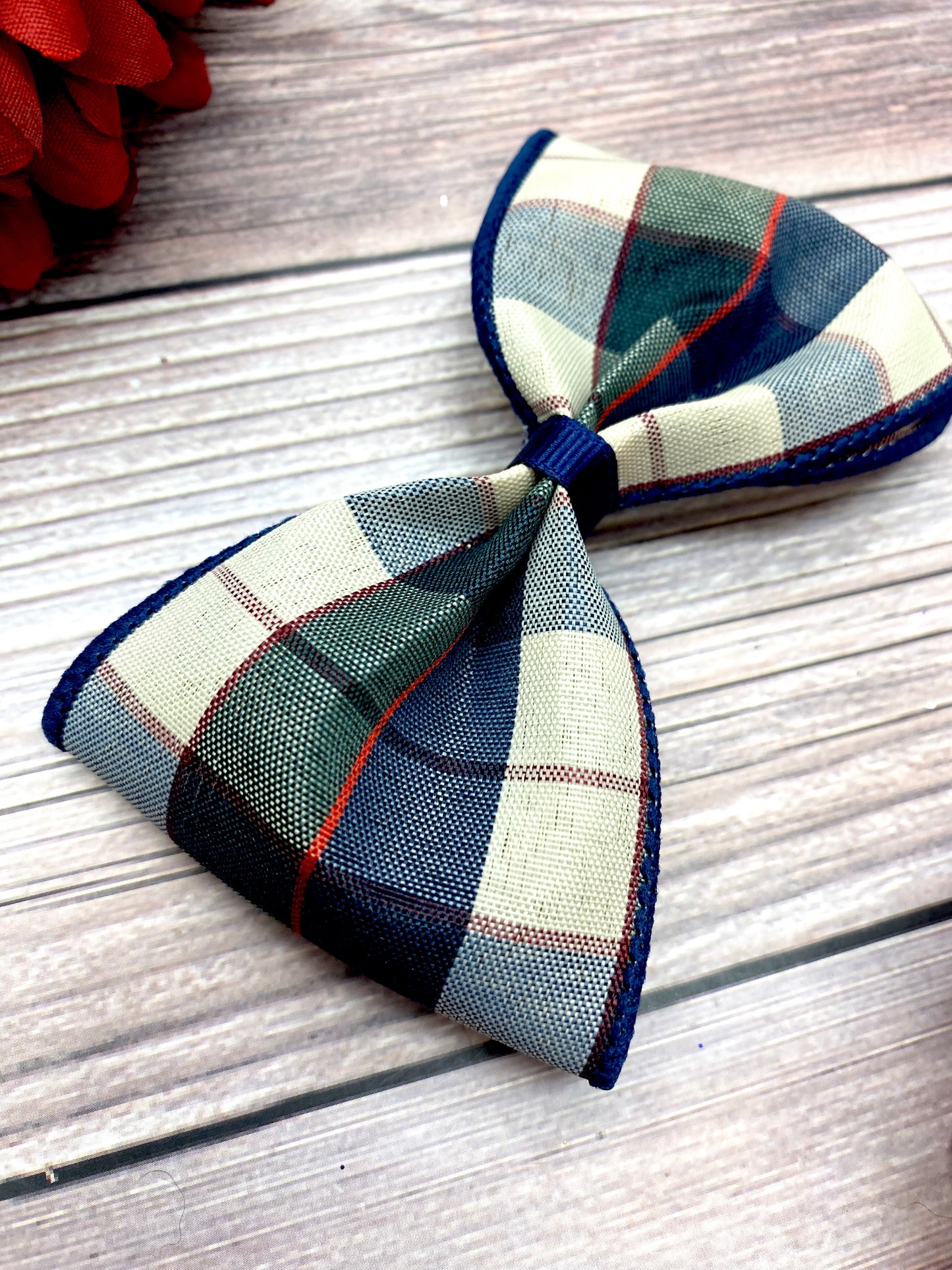 Vintage Blue Plaid