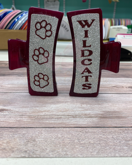 Spirit Wear Claw Clips