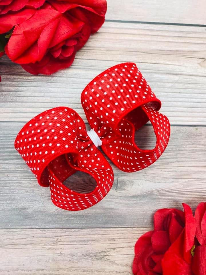 Red with White Dotties