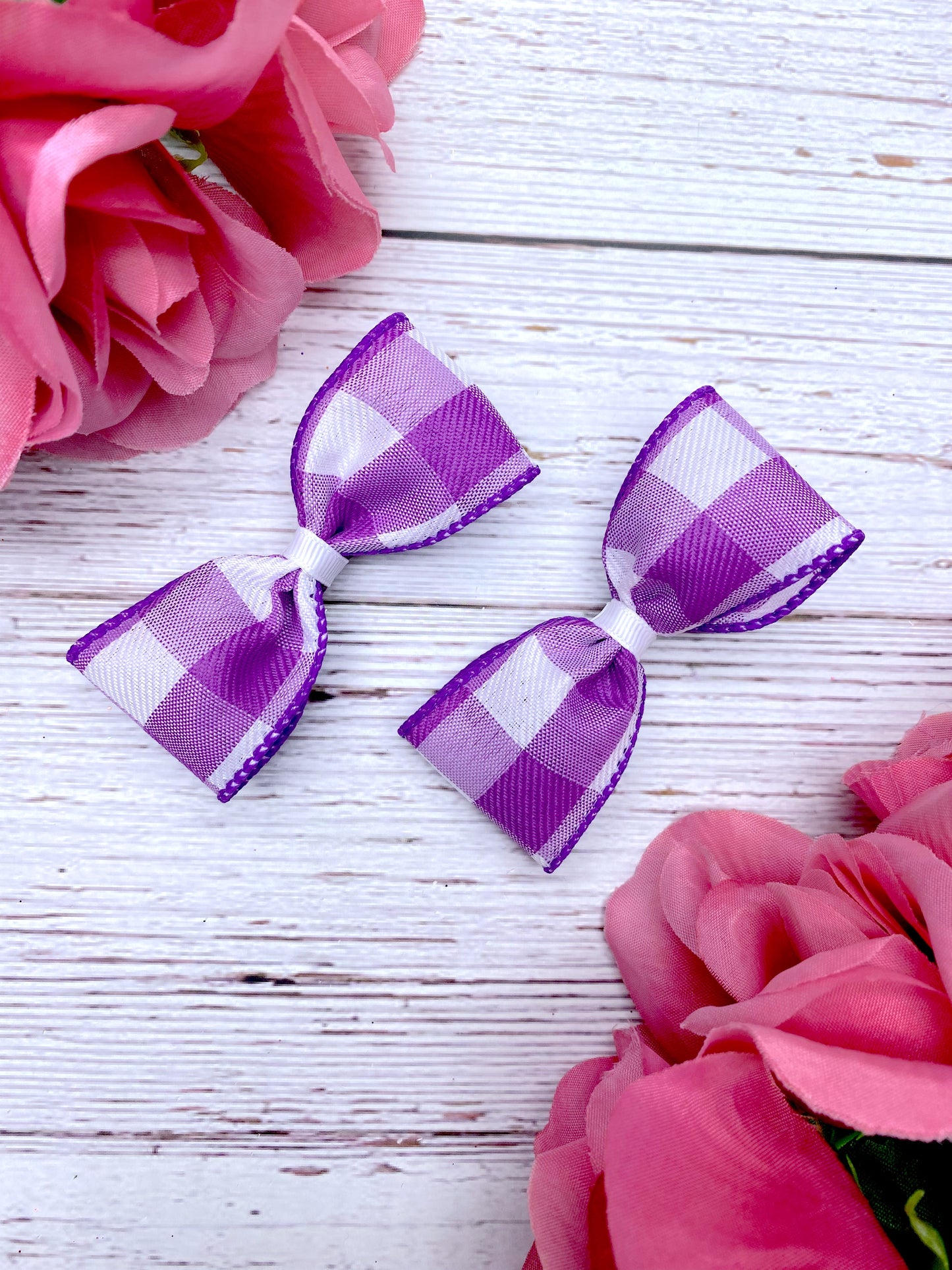 Vibrant Purple Check