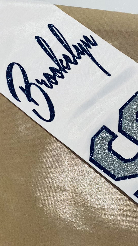 Senior Sash (custom)