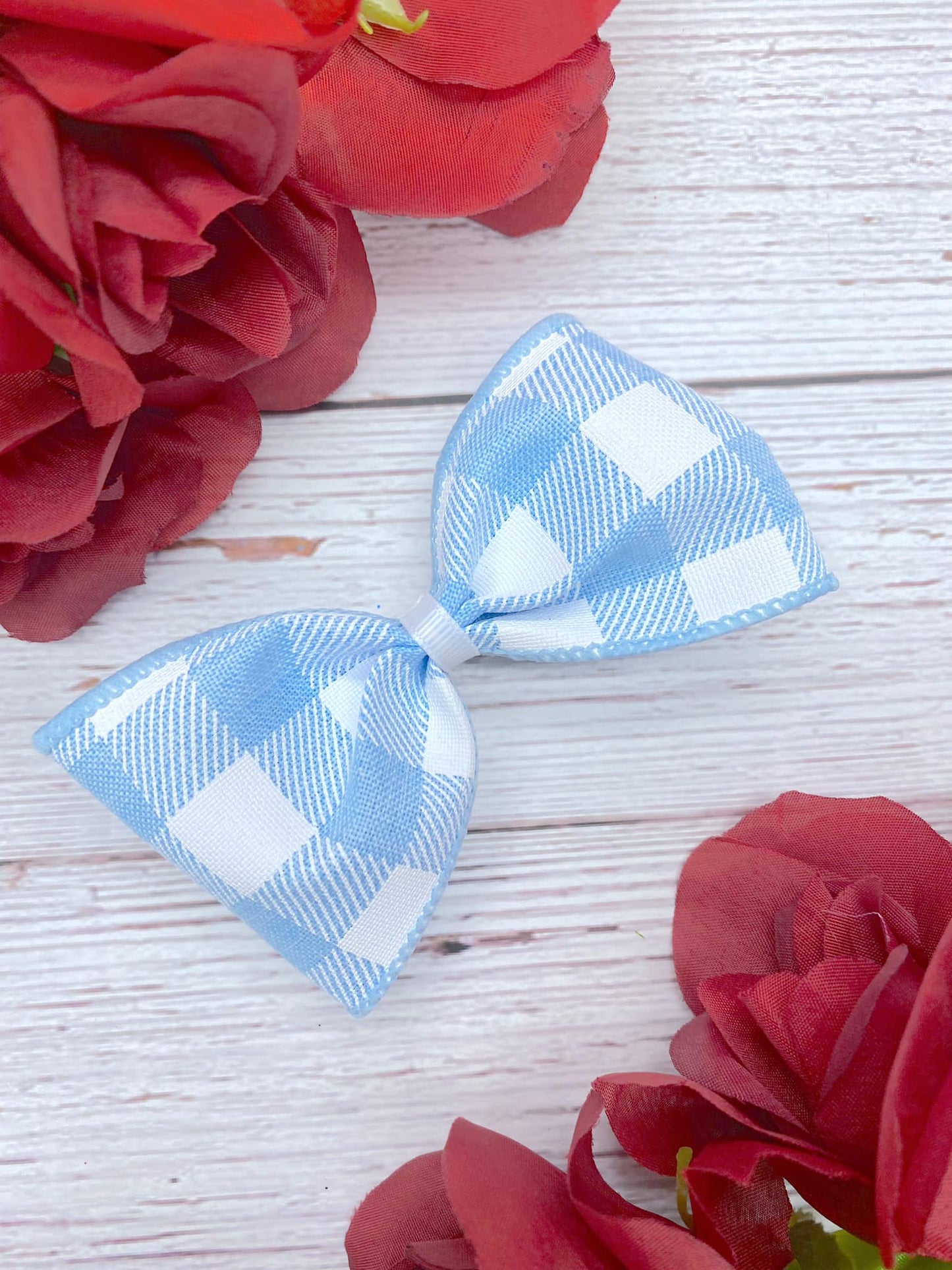 Baby Blue Check