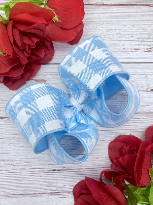 Baby Blue Check