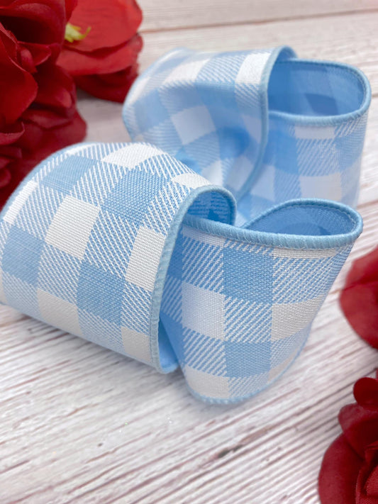 Baby Blue Check