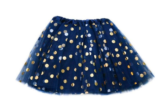 Baby Navy and Gold Tutu