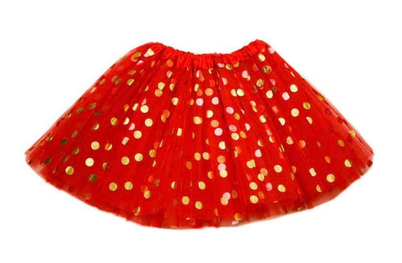 Baby Red and Gold Tutu