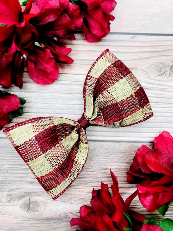 Baked Cranberry Plaid