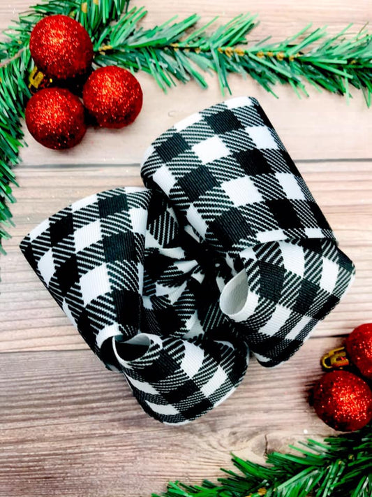 Black Buffalo Plaid