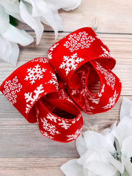 Cherry Snowflakes