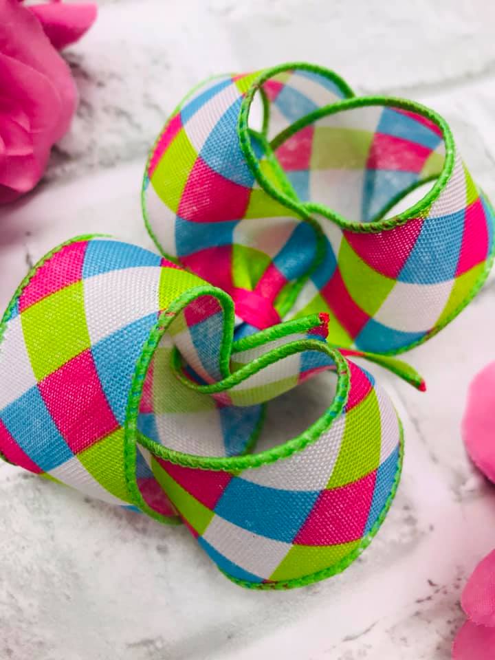 Colorful Basket Weave