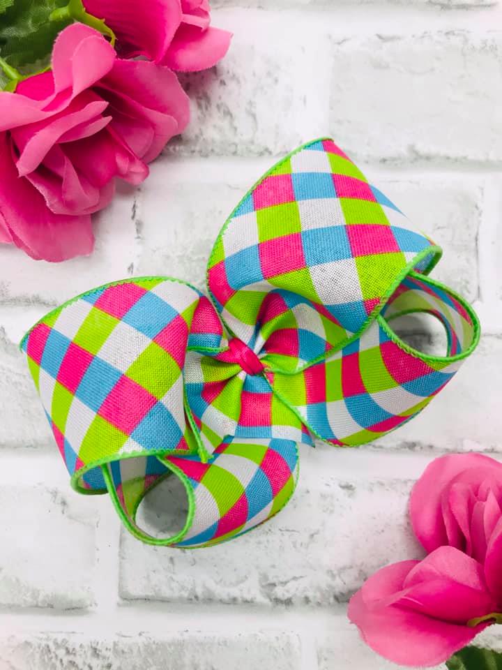 Colorful Basket Weave