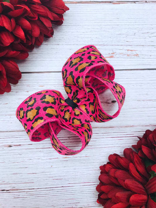 Metallic Pink Cheetah