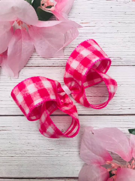 Pink Flannel Gingham