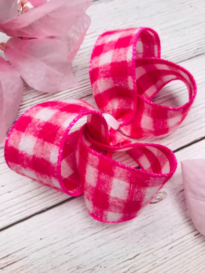 Pink Flannel Gingham