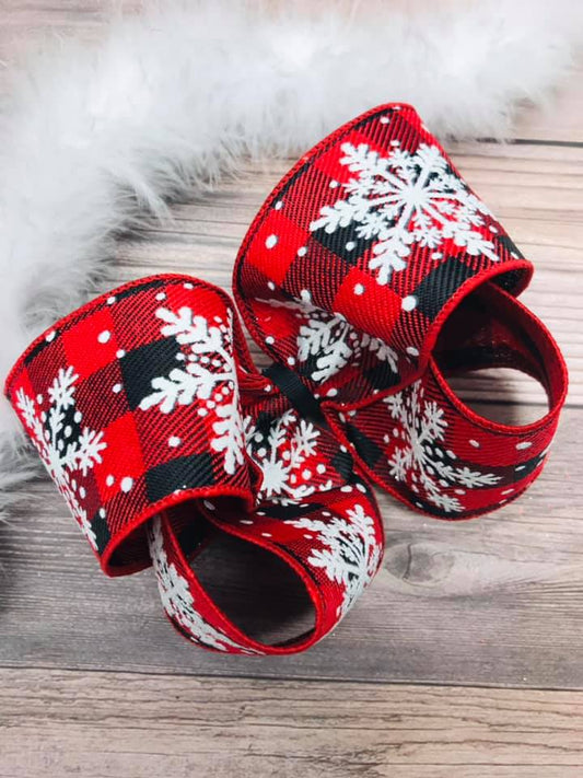 Red Buffalo Snowflakes