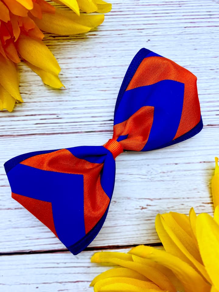 Royal Blue and Orange Arrow