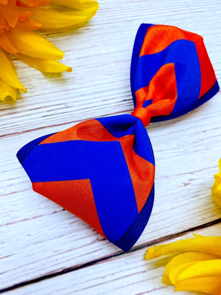 Royal Blue and Orange Arrow