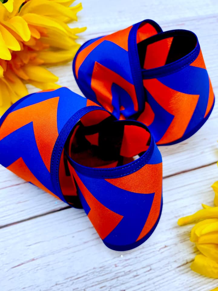 Royal Blue and Orange Arrow