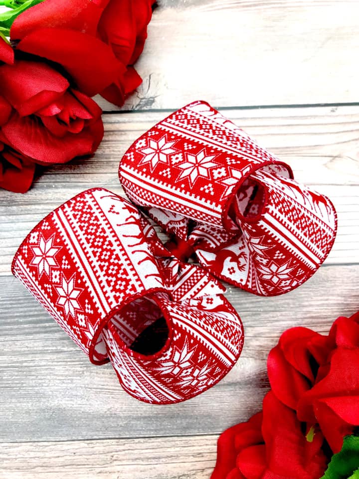 Snow Lodge (red and white)
