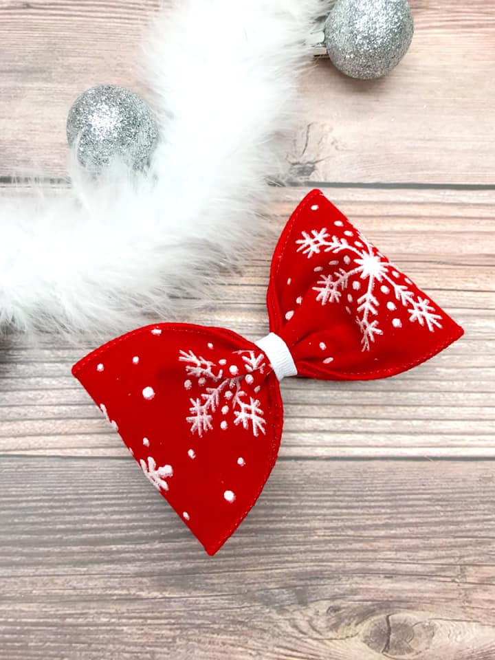 Velvet Snowflake (Red)